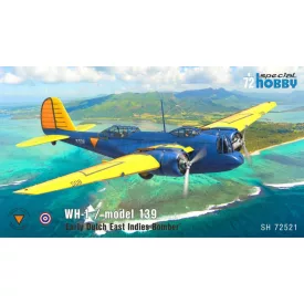   Special Hobby Martin WH-1 / Model 139 Early Dutch East Indies Bomber makett