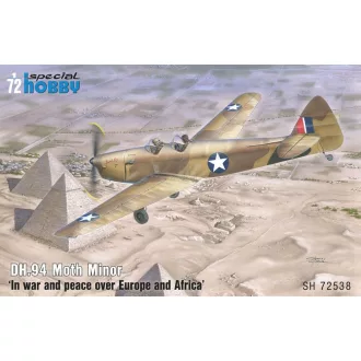   Special Hobby - DH.94 Moth Minor 'In war and peace over Europe and Africa' repülő makett