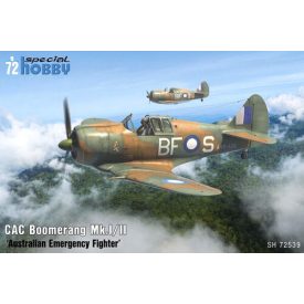   Special Hobby CAC Boomerang Mk.I /Mk.II - Australian Emergency Fighter makett