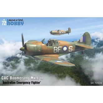   Special Hobby - CAC Boomerang Mk.I/II 'Australian Emergency Fighter' repülő makett