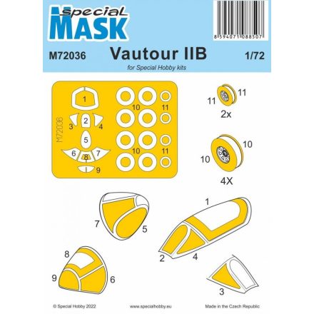Special Hobby Vautour IIB MASK (Special Hobby) maszkoló