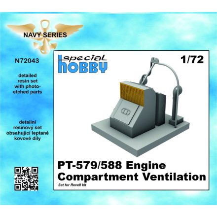 Special Hobby PT-579/588 Engine Compartment Ventilation (Revell)