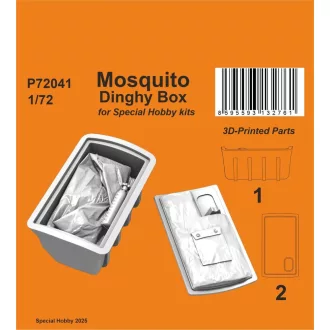   Special Hobby - Mosquito Dinghy Box for Special Hobby kits makett kiegészítő