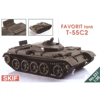 Skif T-55 C2 (FAVORIT) 1:35 harcjármű makett