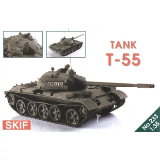 Skif T-55 Soviet tank 1:35 harcjármű makett
