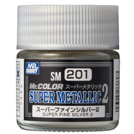 Mr. Color Super Metallic 2 SM-201 - Super Fine Silver 2