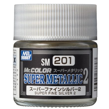 Mr. Color Super Metallic 2 SM-201 - Super Fine Silver 2