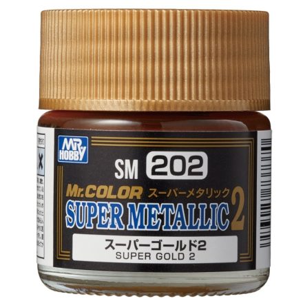 Mr. Color Super Metallic 2 SM-202 - Super Gold 2