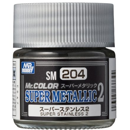 Mr. Color Super Metallic 2 SM-204 - Super Stainless 2
