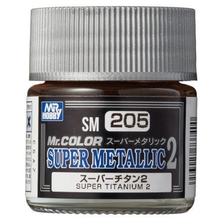 Mr. Color Super Metallic 2 SM-205 - Super Titanium 2