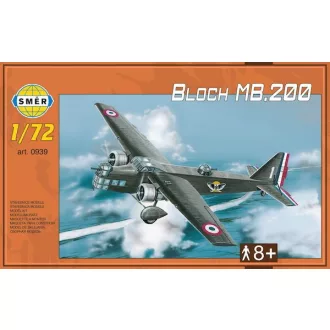 Smer Bloch MB.200 makett