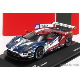   IXO FORD GT 3.5L TURBO V6 TEAM FORD CHIP GANASSI USA N 68 3rd LMGTE PRO CLASS 24h LE MANS 2018 J.HAND - D.MULLER - S.BOURDAIS