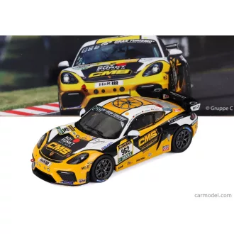   IXO Porsche 718 CAYMAN GT4 CS TEAM W&S MOTORSPORT N 962 WINNER CUP 3 PRO CLASS 24h NURBURGRING 2026 MORITZ OBERHEIM - PHILIP MIEMOIS - LORENZ STEGMANN - NICLAS WIEDMANN