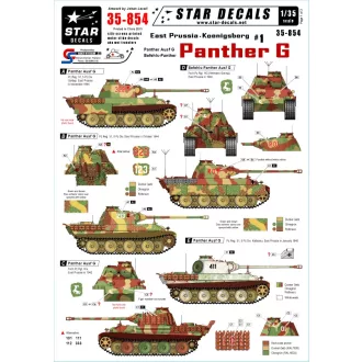Star Decals East Prussia/Koenigsberg #1 matrica