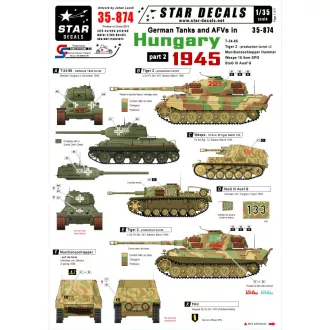 Star Decals German Tanks in Hungary 1945 2.