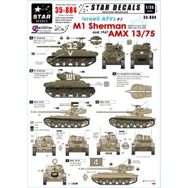 Star Decals Israeli AFVs #3 matrica