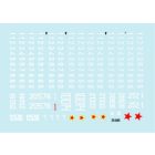 Star Decals JNA - Jugoslavian tank numbers 1990s matrica
