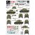 Star Decals British 33rd Armoured Brigade from Normandy to Holland matrica