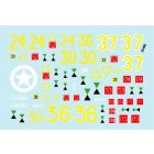 Star Decals British 33rd Armoured Brigade from Normandy to Holland matrica