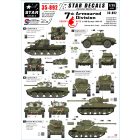 Star Decals 7th Armoured Division matrica