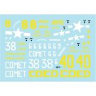 Star Decals Iwo Jima. Sherman Gun and Flame tanks matrica