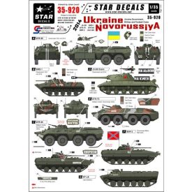 Star Decals Ukraine and Novorussiya 2014 matrica