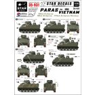 Star Decals U.S. Paras in Vietnam matrica
