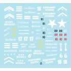 Star Decals U.S. 44th Tank Battalion in the Philippines matrica