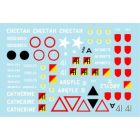 Star Decals Canadian Shermans in Korea matrica