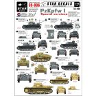 Star Decals Pz.Kpfw.I - Special versions matrica