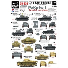 Star Decals Pz.Kpfw.I - Special versions matrica