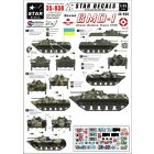 Star Decals Soviet BMD-1 Airborne tank #2 matrica
