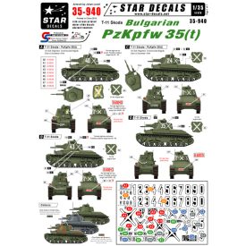 Star Decals Bulgarian PzKpfw 35(t) matrica