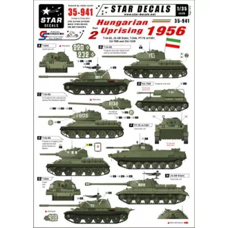 Star Decals Hungarian Uprising 1956 2.