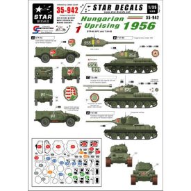 Star Decals Hungarian Uprising 1956 1.