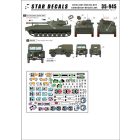 Star Decals Post USS R. AFVs #1 matrica