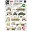Star Decals Egyptian Tanks, 1950s matrica