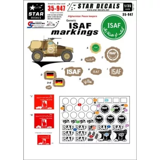 Star Decals Generic ISAF markings matrica