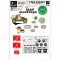 Star Decals Generic ISAF markings matrica