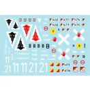 Star Decals Modern African Wars #3 matrica