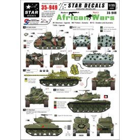 Star Decals Modern African Wars #2 matrica