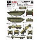 Star Decals Australian Tanks and AFVs matrica