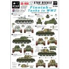 Star Decals Finnish Tanks in WW2 matrica