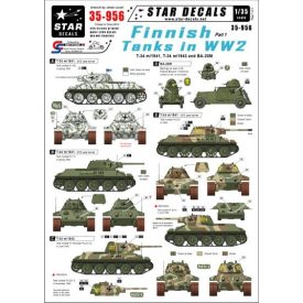 Star Decals Finnish Tanks in WW2 matrica