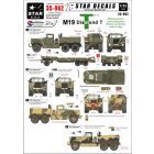 Star Decals M19 Diamond Tank transporter#2 matrica