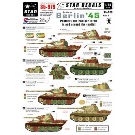 Star Decals Berlin #3 matrica