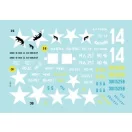 Star Decals U.S. M4 and M4A1 105mm Sherman Tanks in NWE 1944-45 matrica