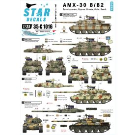 Star Decals International AMX-30B and AMX-B2 matrica