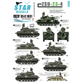 Star Decals ZSU-23-4 matrica
