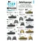 Star Decals Befehlspanzer. KL Bef.Pz.I, Pz.Kpfw.II and Beob.Pz.II matrica